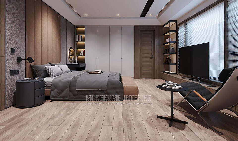 Giường ngủ chung cư hiện đại Giường ngủ chung cư hiện đại