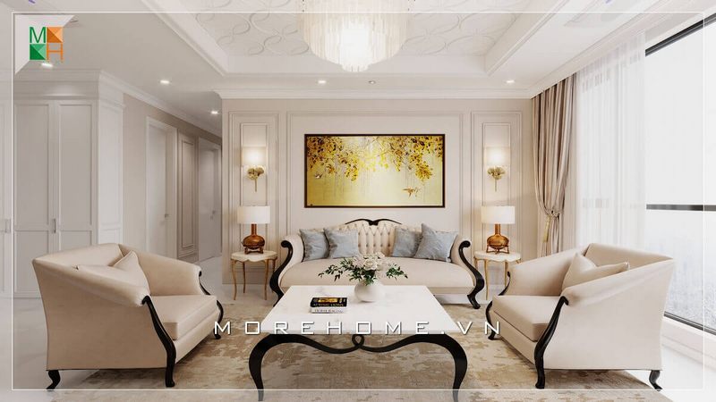 Mẫu tranh canvas họa tiết sống động, với màu sắc nổi bật của sắc vàng đem lại cảm giác sống động và năng lượng cho gia chủ.
